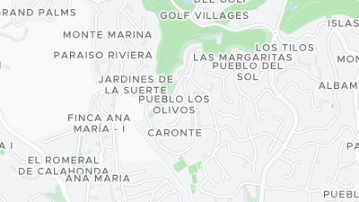 Hotel location map