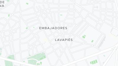 Hotel location map