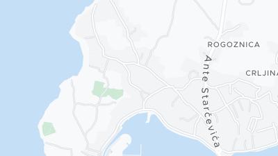 Mapa de localização do hotel