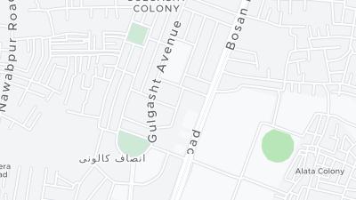 Hotel location map