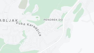 Hotel location map