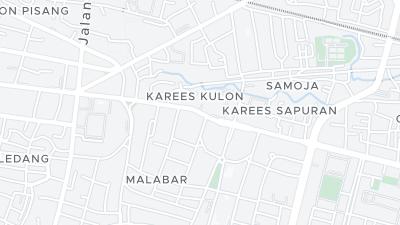 Mapa de localização do hotel