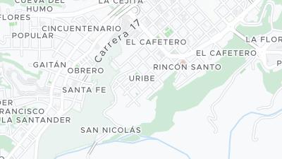 Hotel location map
