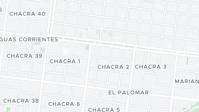 Kaart met de situering van het hotel