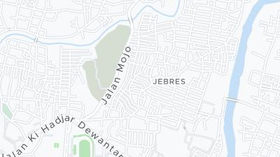 Hotel location map