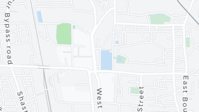 Mapa de localização do hotel