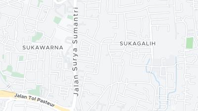 Mapa de localização do hotel