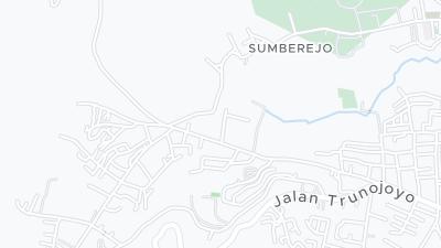 Mapa de localització de l'hotel