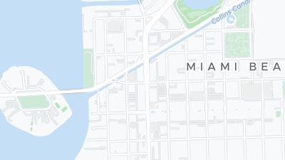 Hotel location map
