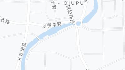 Kaart met de situering van het hotel