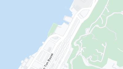 Mapa de localização do hotel