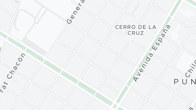 Hotel location map