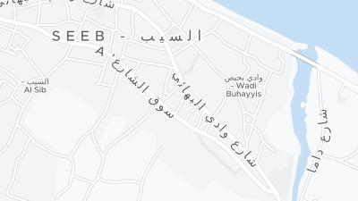Hotel location map