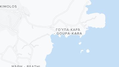 Hotel location map
