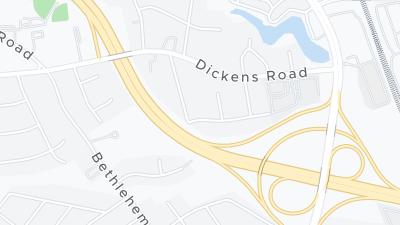 Hotel location map