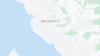 Kaart met de situering van het hotel