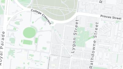 Mapa de localização do hotel