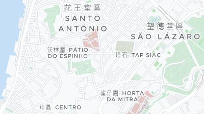 Mapa de localització de l'hotel