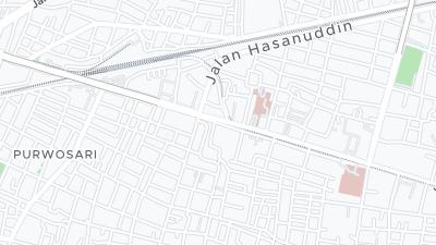 Mapa de localització de l'hotel