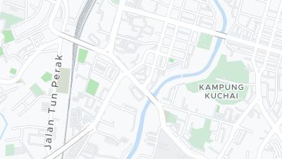 Mapa de localização do hotel