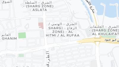 Hotel location map