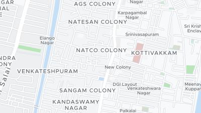 Plan de localisation de l'hôtel