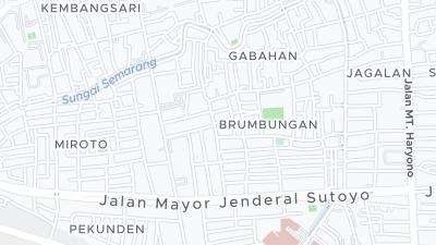 Hotel location map