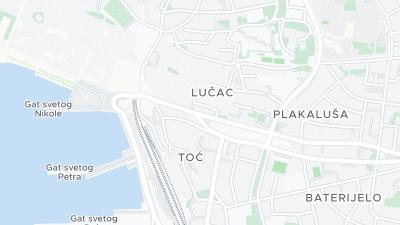 Mapa de localização do hotel