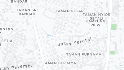 Mapa de localização do hotel