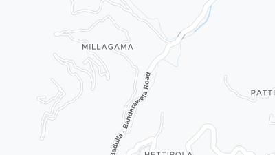 Mapa de localização do hotel