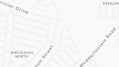 Kaart met de situering van het hotel