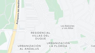 Mapa de localização do hotel