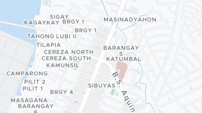 Hotel location map