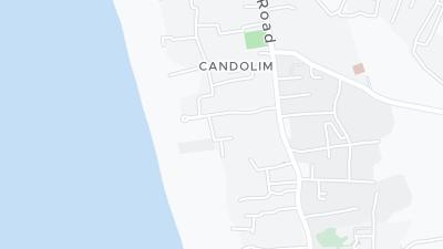 Kaart met de situering van het hotel