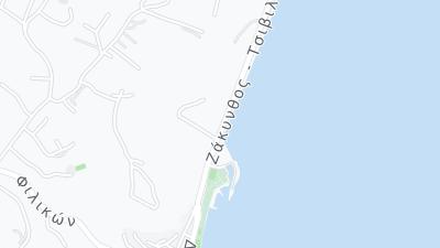 Hotel location map