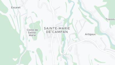 Visa hotellet på en karta