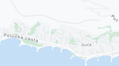 Mapa de localização do hotel