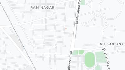 Mapa de localização do hotel