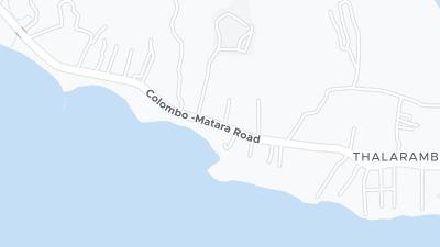 Hotel location map
