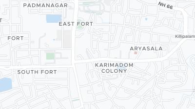Hotel location map