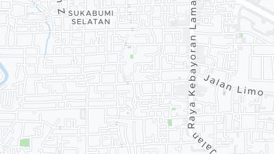 Mapa de localização do hotel