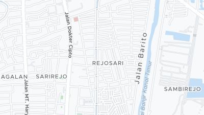 Plan de localisation de l'hôtel