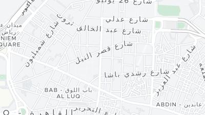 Hotel location map