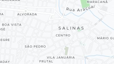 Mapa de localização do hotel