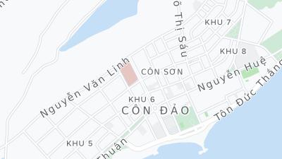 Hotel location map
