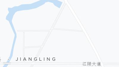 Kaart met de situering van het hotel