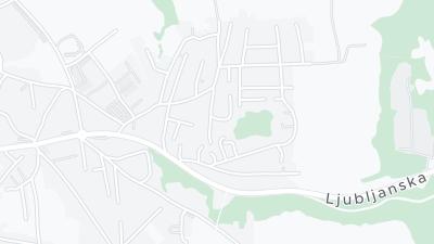 Hotel location map