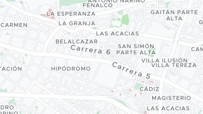 호텔 위치 지도