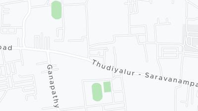 Hotel location map