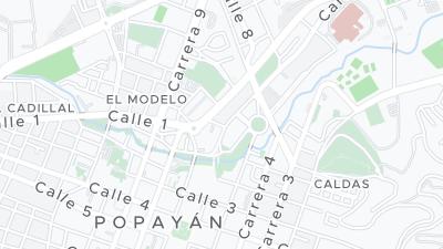 Plan de localisation de l'hôtel